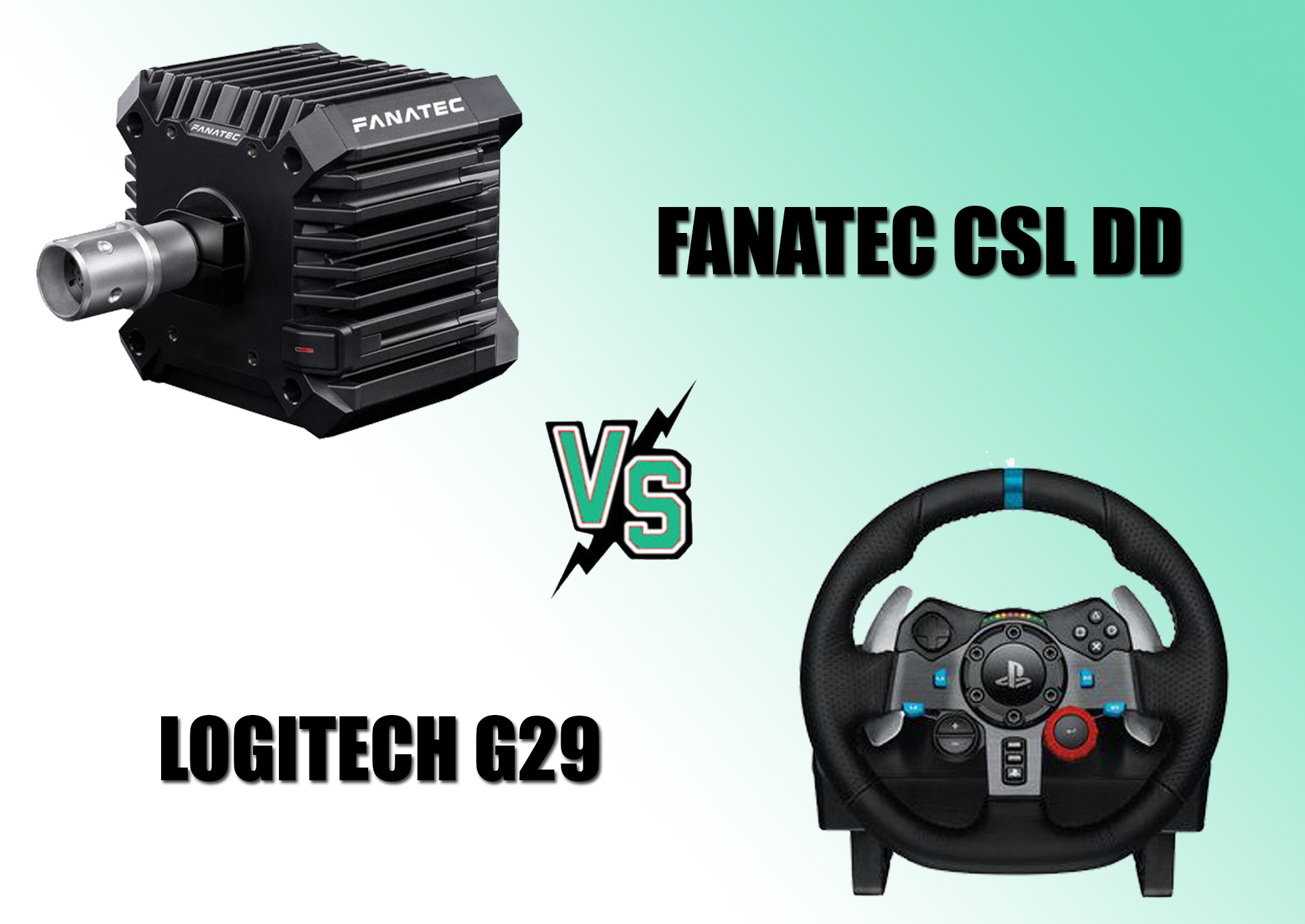 Notre test et avis objectifs des deux bases fanatec csl dd ou logitech G29 pour le sim racing