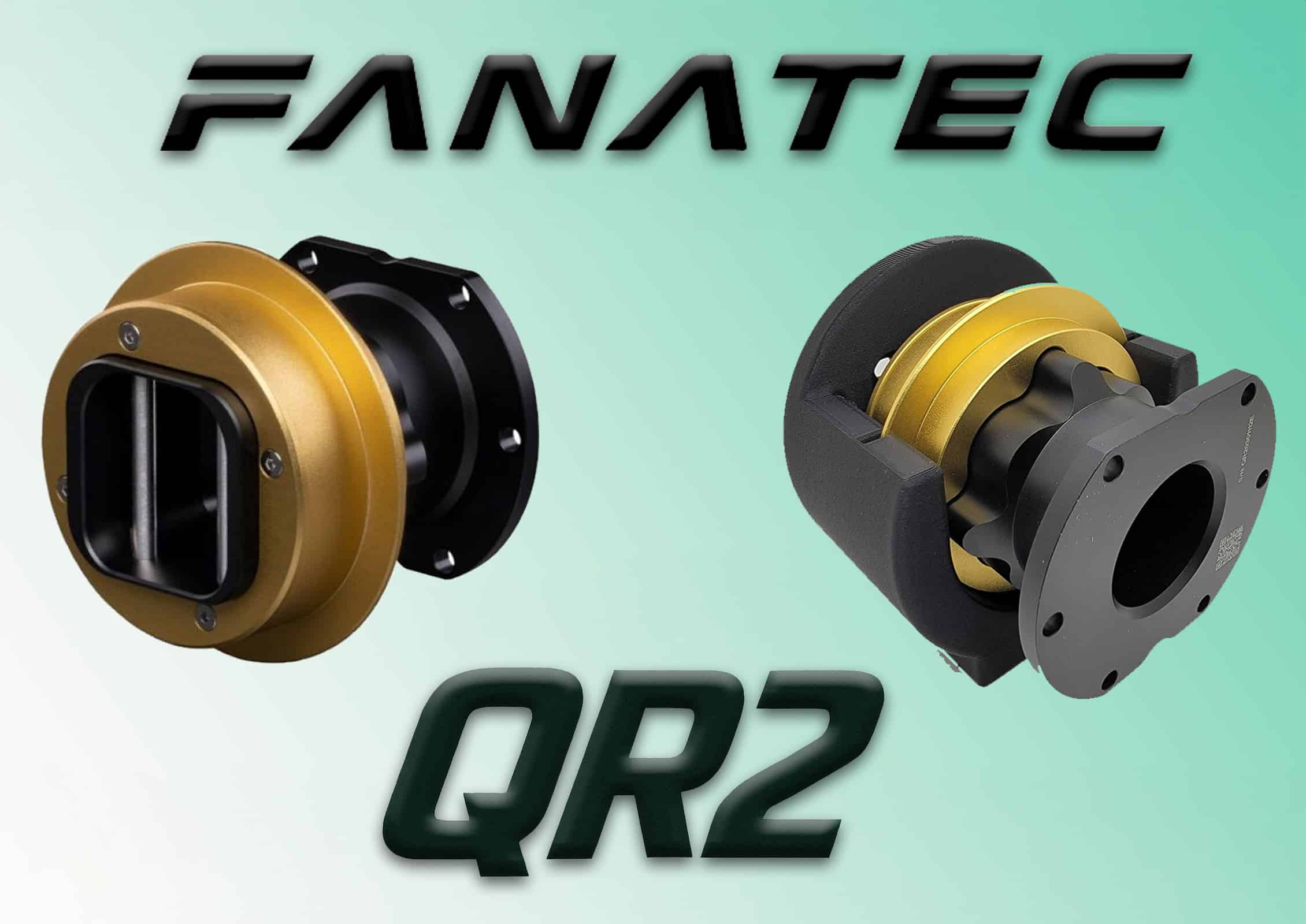 Le QR2 Lite, Standard et pro de Fanatec pour le Sim Racing est disponible