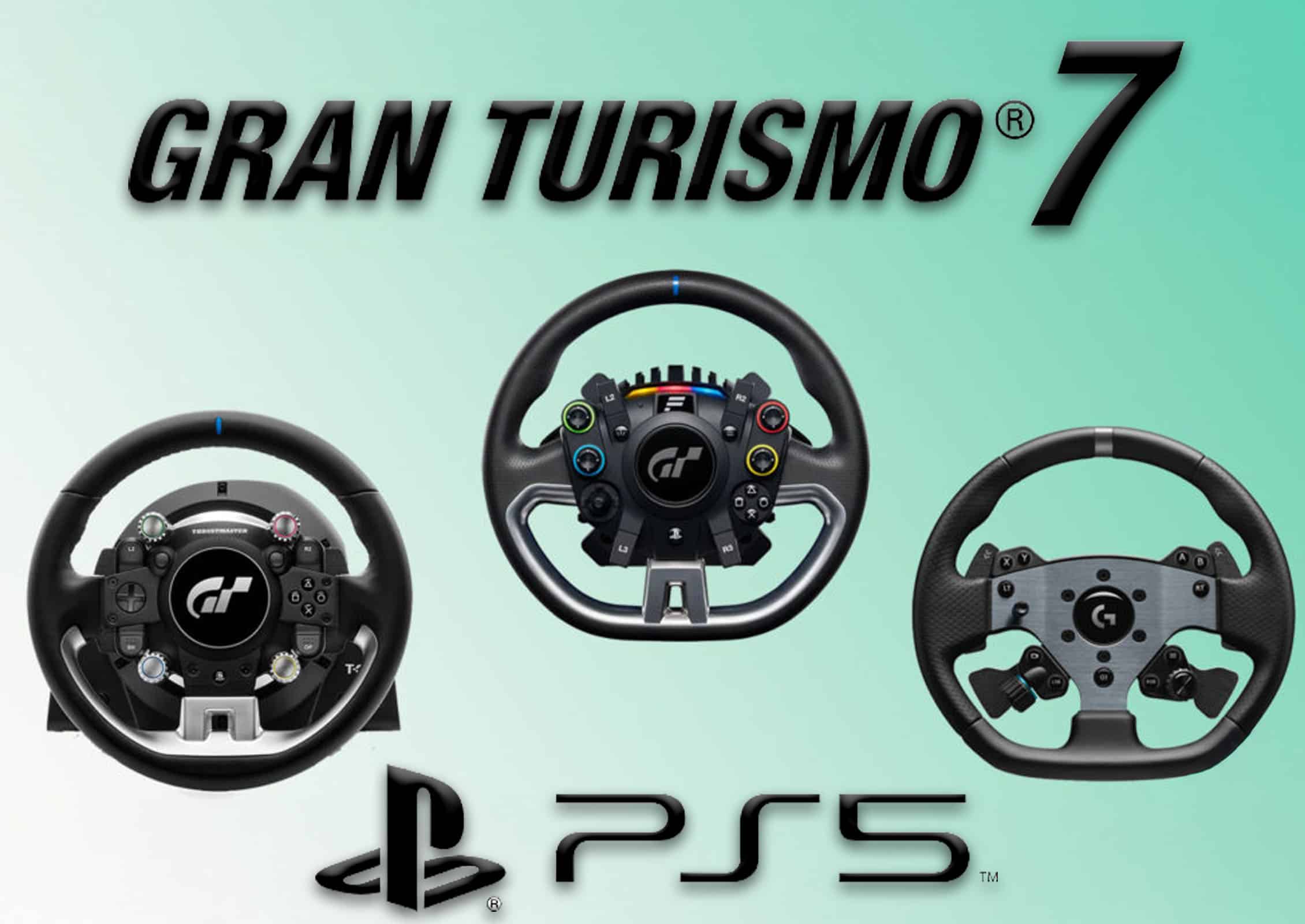 Les meilleurs volants Sim Racing pour jouer à Gran Turismo 7 sur Playstation 5