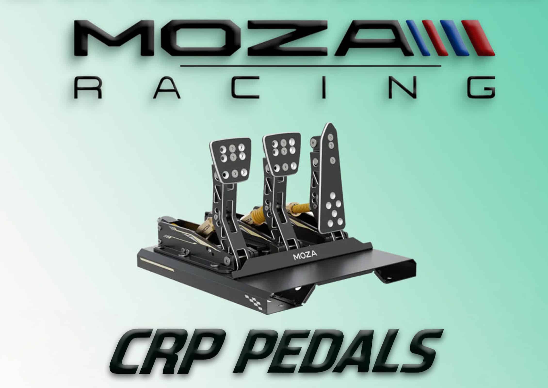 Mon avis sur le pédalier CRP Pedals de la marque Moza Racing pour le Sim Racing