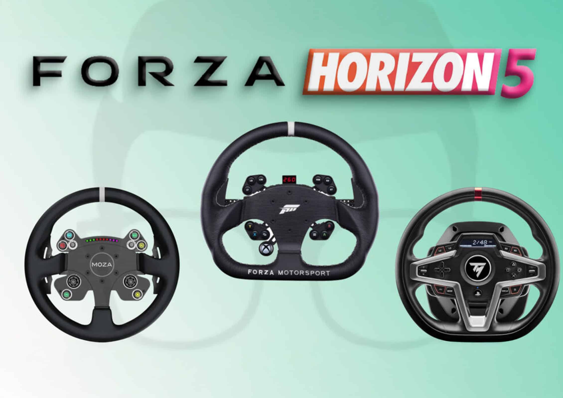 Les meilleurs volants Sim Racing pour jouer à Forza Horizon 5 sur PC et Xbox
