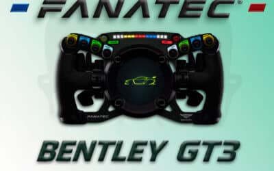 Fanatec’s new Bentley GT3 steering wheel now available