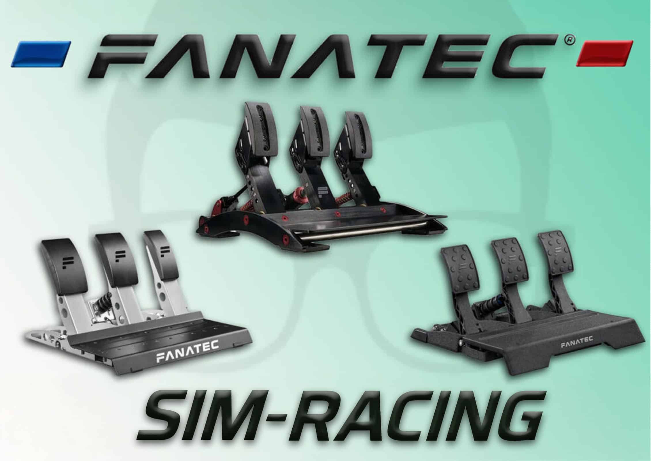 Quel pedalier fanatec choisir pour le sim racing
