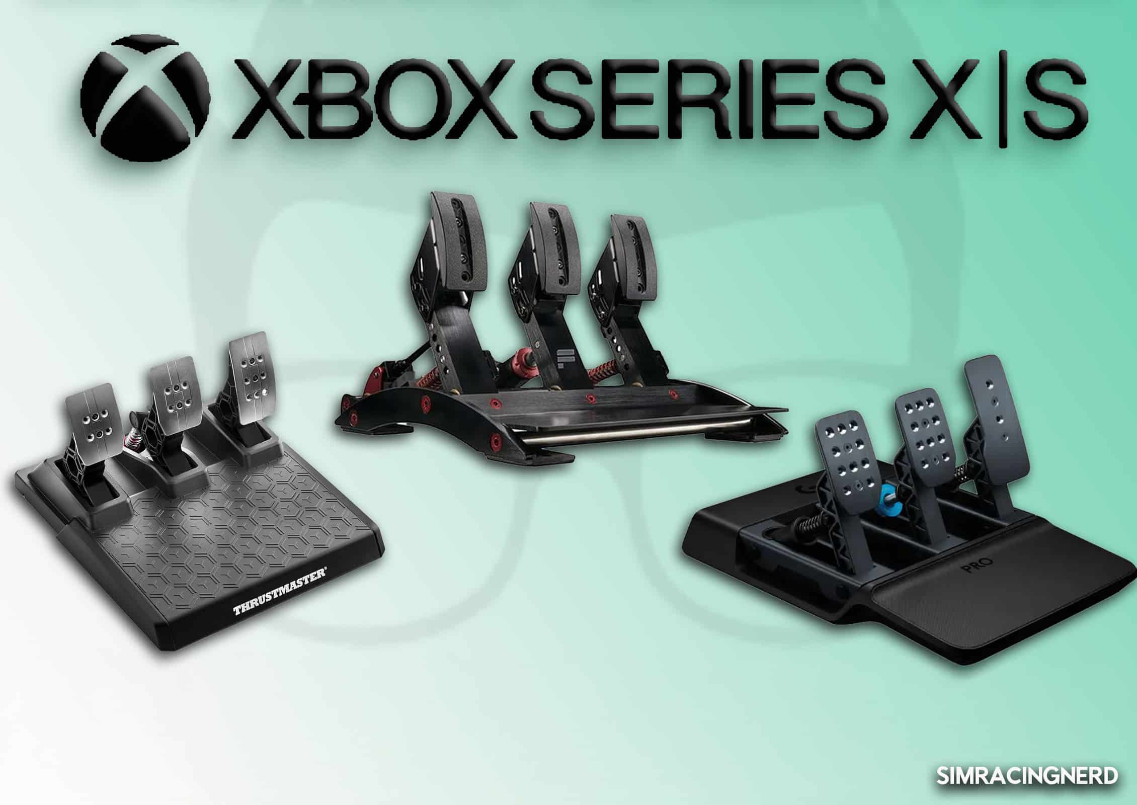 Les meilleurs pédaliers sim racing pour xbox serie x:s