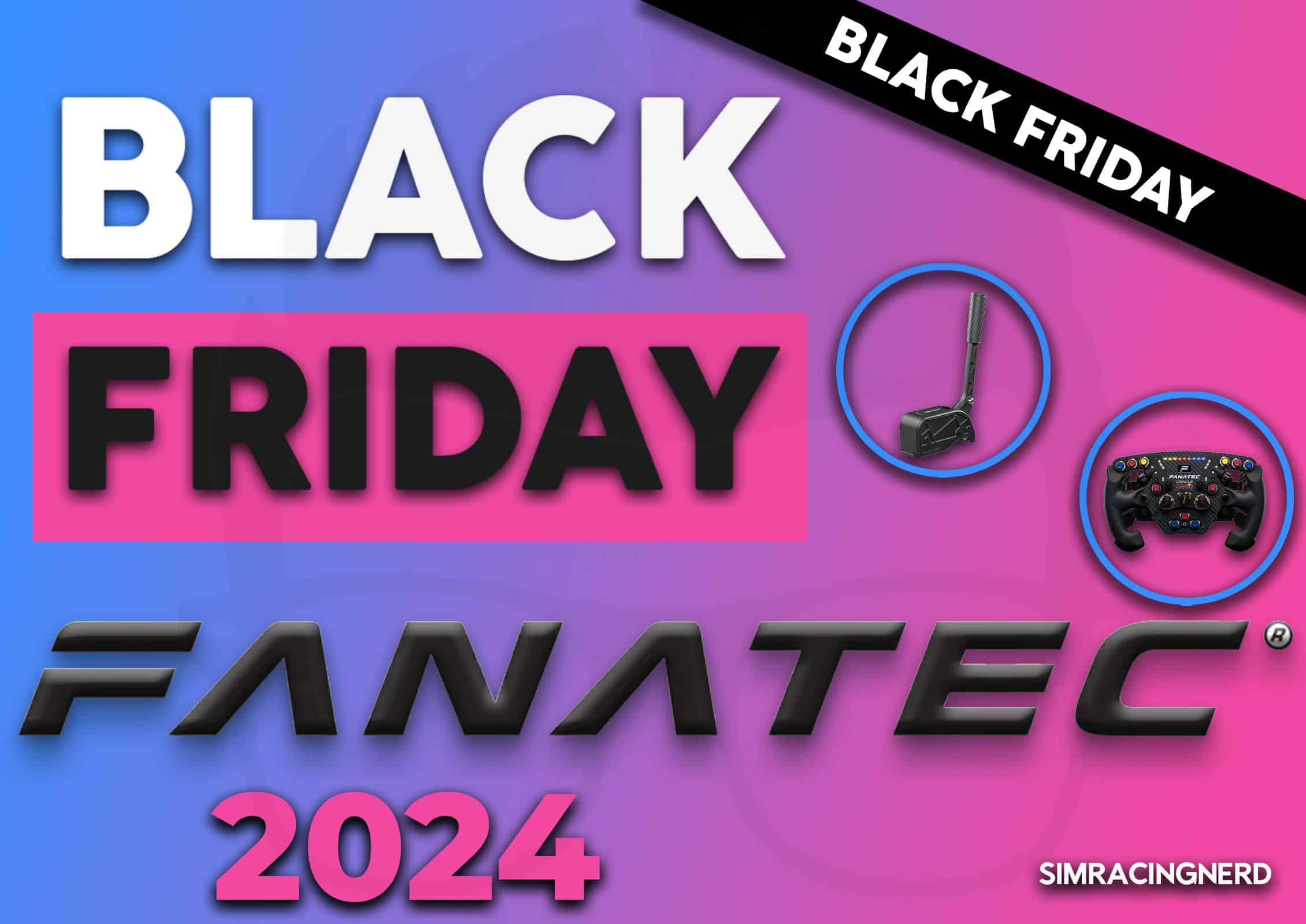 Black Friday 2024 chez Fanatec toutes les offres