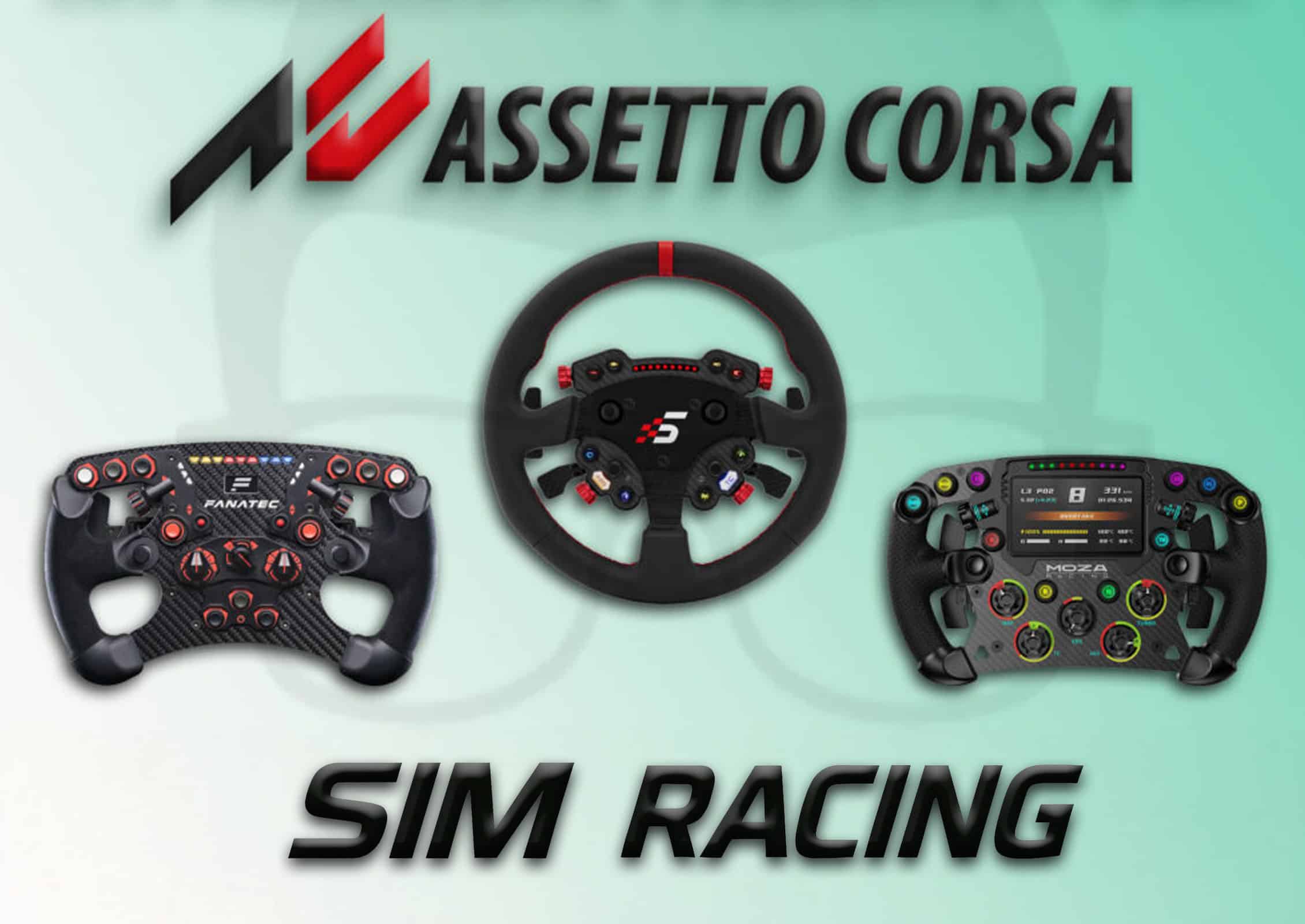 Les meilleurs volants sim racing pour jouer à assetto corsa