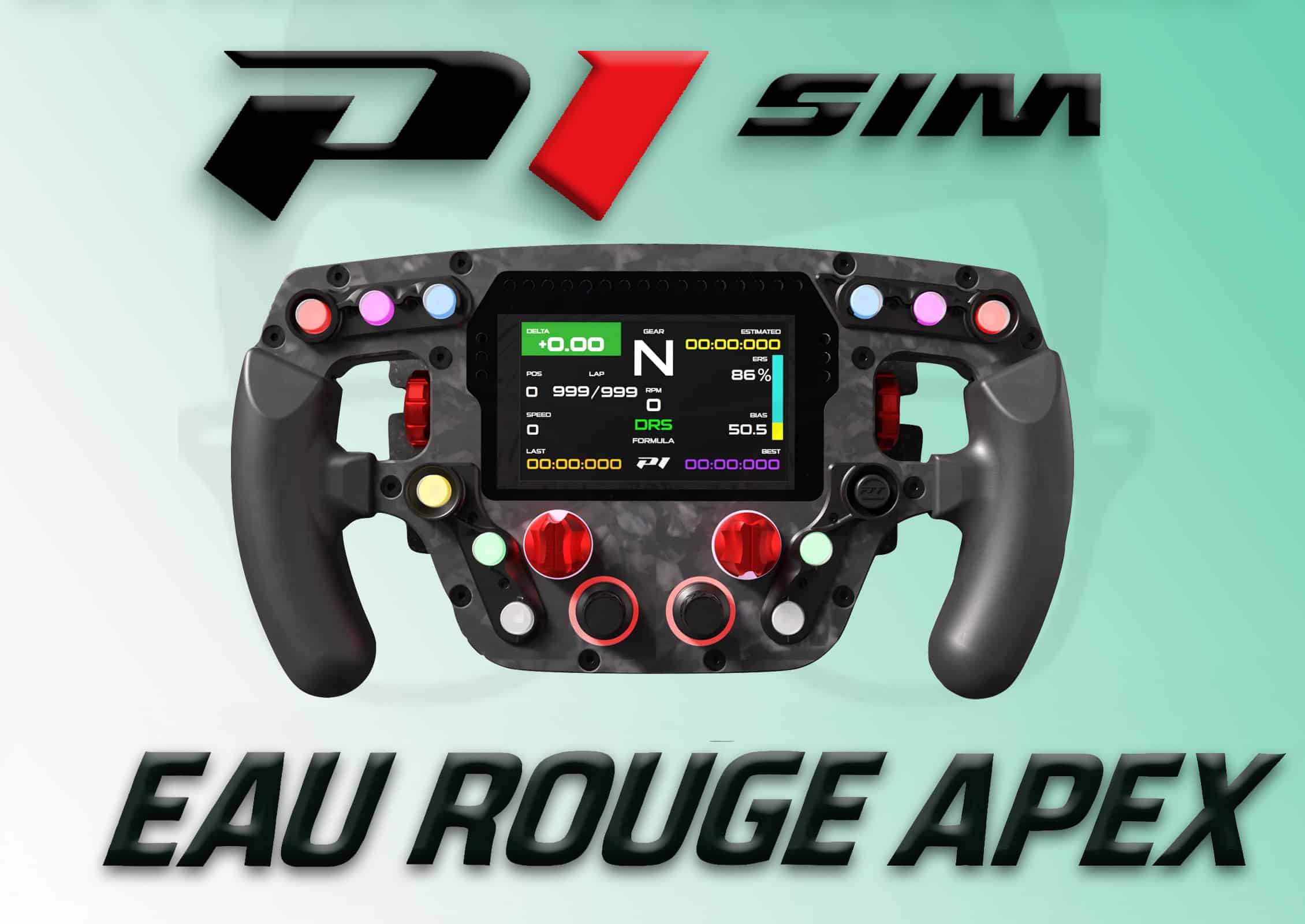 Mon avis sur le volant prémium Eau Rouge Apex de P1Sim pour le sim racing