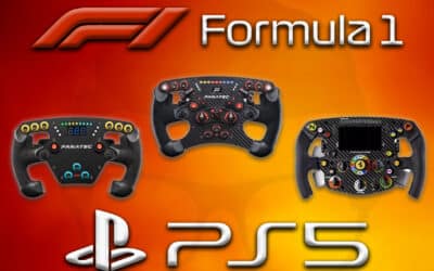 Top 4 Best F1 Steering Wheels for PS5
