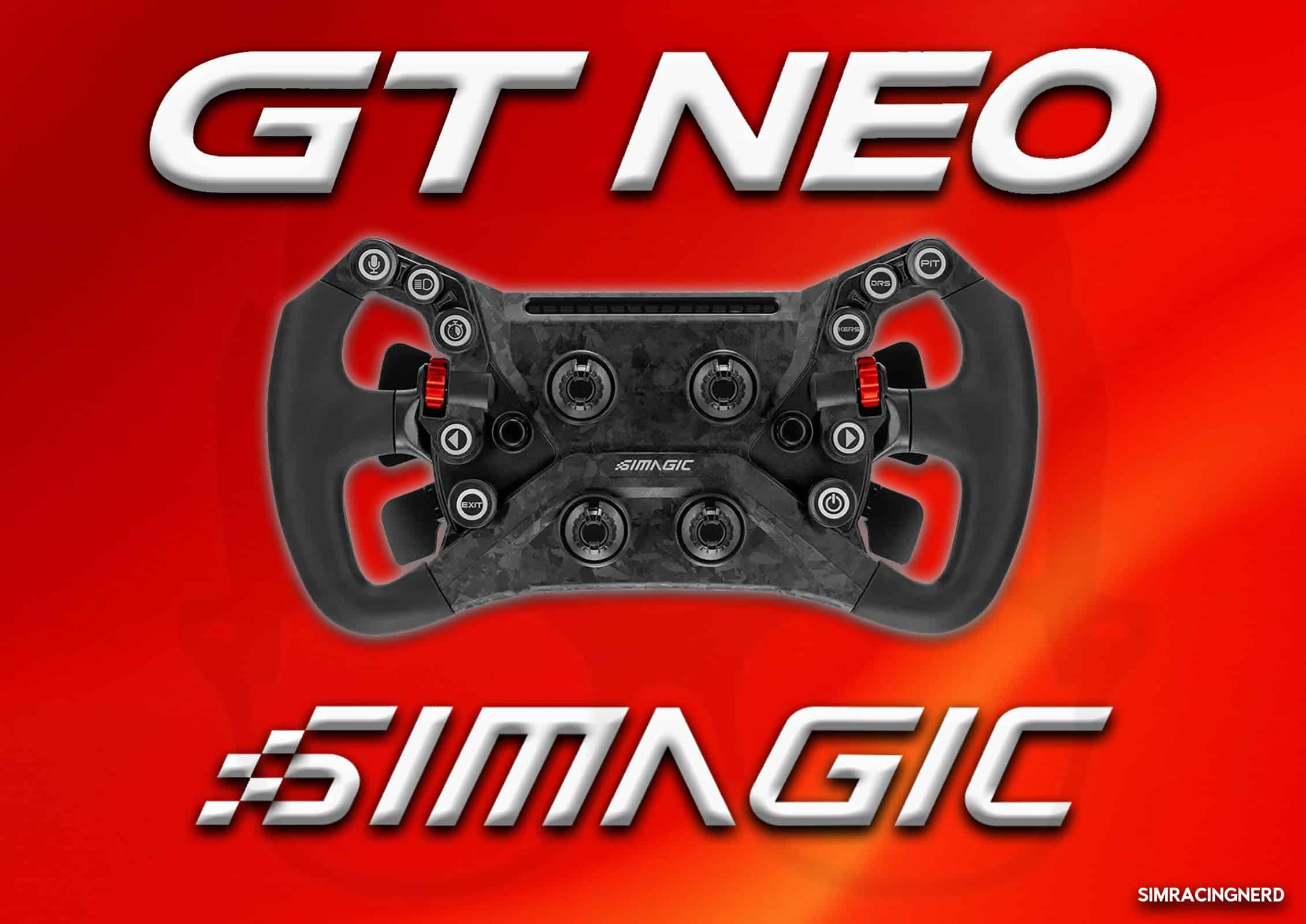 Mon avis sur le volant GT Neo de simagic pour le sim racing