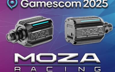 Moza Gamescom 2025: R21 Ultra, R25 Ultra and Porsche Steering Wheel