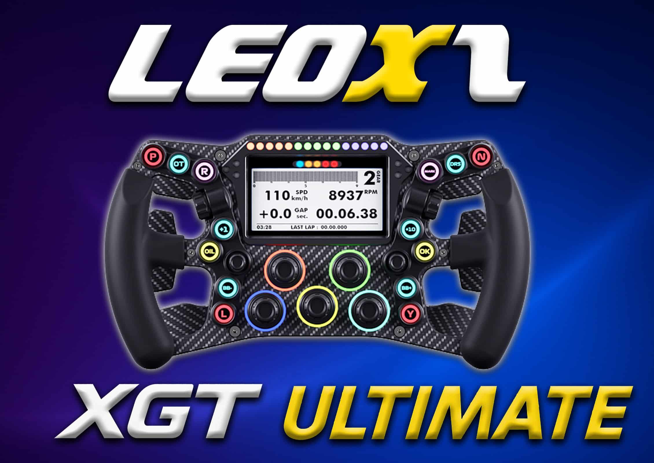 Volant XGT Ultimate Leoxz sim racing