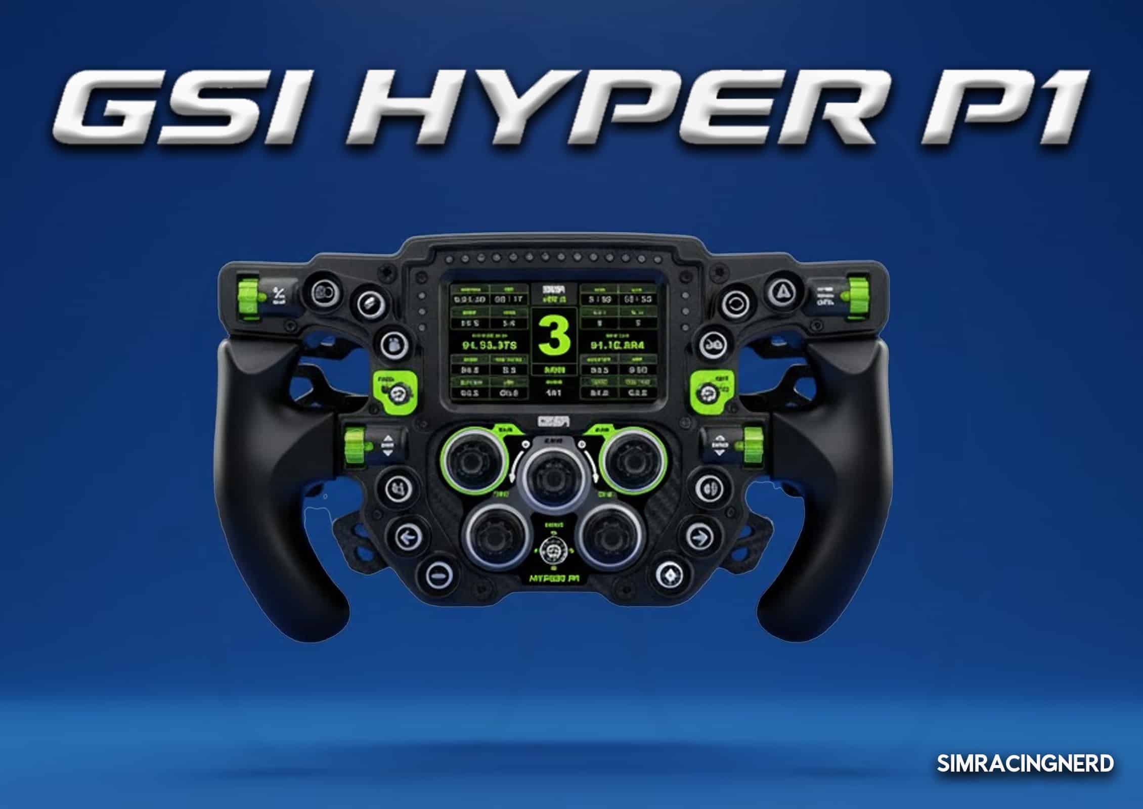 Volant GSI Hyper P1 sim racing Volant GSI Hyper P1 sim racing