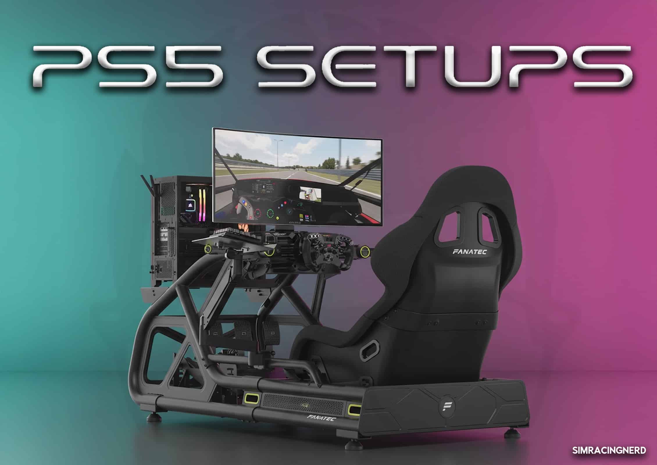 Meilleurs Setups Sim Racing PS5 Meilleurs Setups Sim Racing PS5