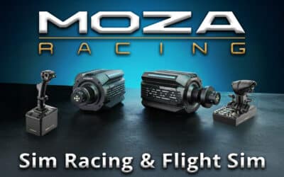 MOZA launches R21/R25 Ultra bases and strengthens its flight sim offer