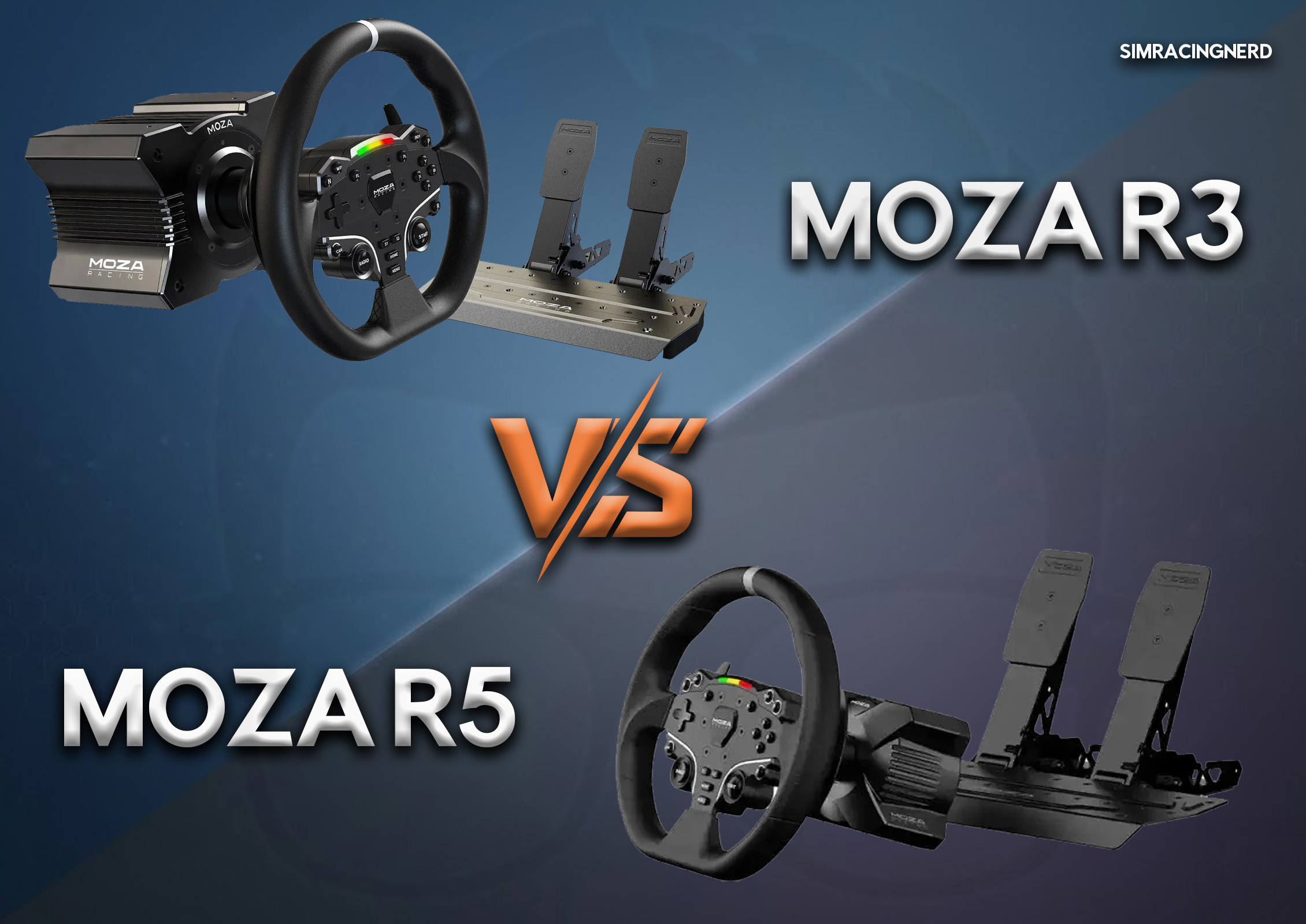 Moza R5 Ou Moza R3 Sim racing