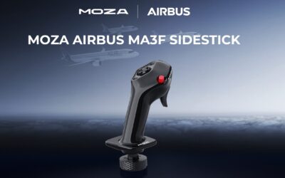 MOZA MA3F Now Available: The Airbus Sidestick for €89, and the Mustang GTD